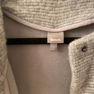 Bench wool cocoon coat